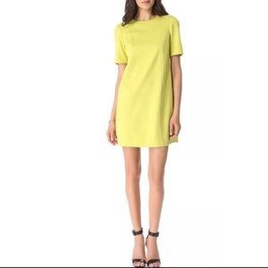 TIBI Short Sleeve Ponte A-line Dress Small